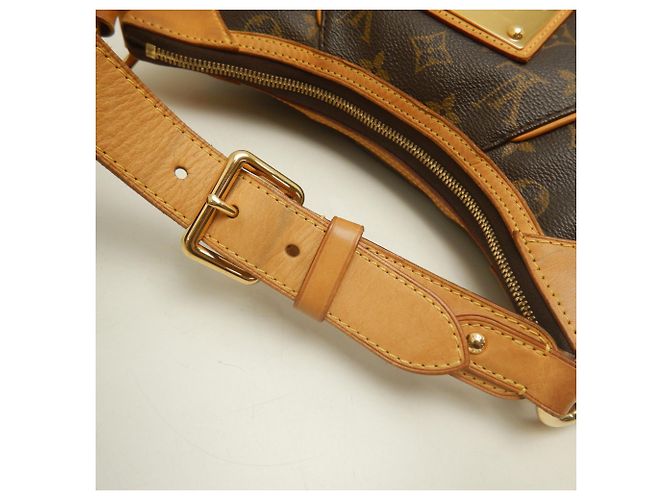 Borsa a tracolla Louis Vuitton Monogram Thames PM Marrone Monogramma - vista 8
