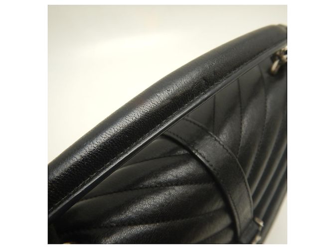 Borsa Yves Saint Laurent College Medium Nero - vista 11