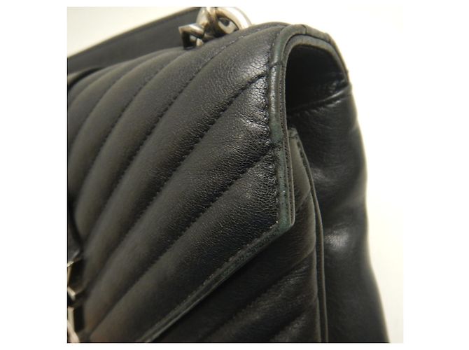 Borsa Yves Saint Laurent College Medium Nero - vista 16