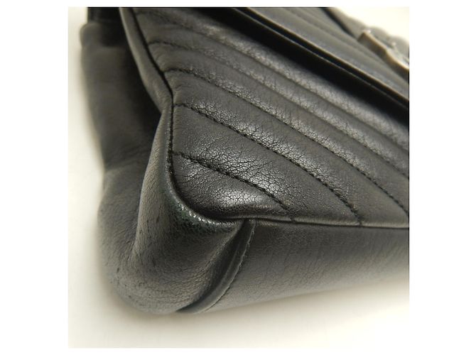 Borsa Yves Saint Laurent College Medium Nero - vista 18