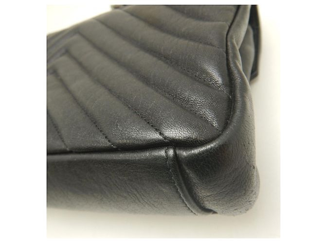Borsa Yves Saint Laurent College Medium Nero - vista 21