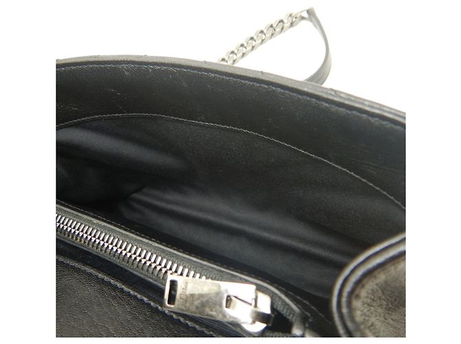 Borsa Yves Saint Laurent College Medium Nero - vista 25