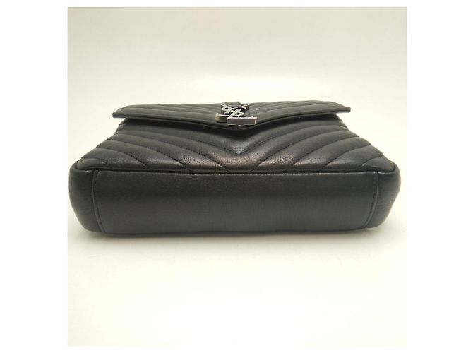 Borsa Yves Saint Laurent College Medium Nero - vista 8