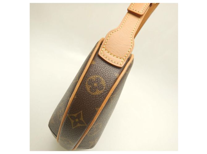 Borsa a tracolla Louis Vuitton Monogram Pochette Croissant PM Marrone Monogramma - vista 9