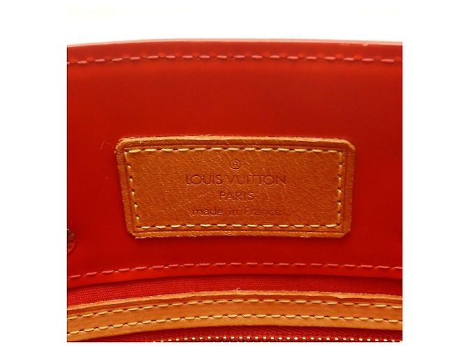 Borsa Louis Vuitton Vernis Lead PM Rosso Monogramma - vista 16
