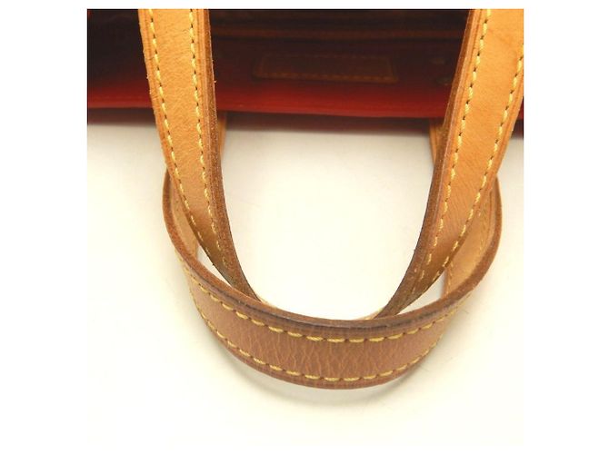 Borsa Louis Vuitton Vernis Lead PM Rosso Monogramma - vista 8