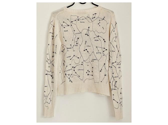 Christian Dior Constellations Kaschmir-Pullover Roh - Ansicht 2