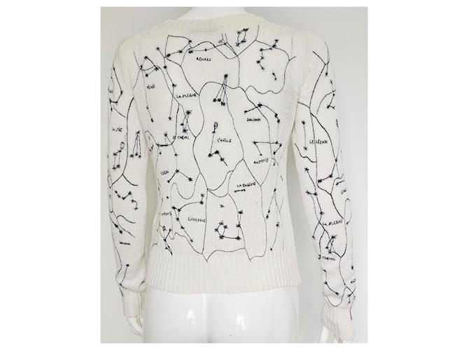 Christian Dior Constellations Kaschmir-Pullover Roh - Ansicht 6