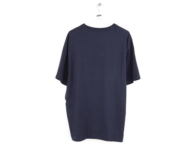 T-shirt Givenchy blu navy in cotone da uomo - vista 3