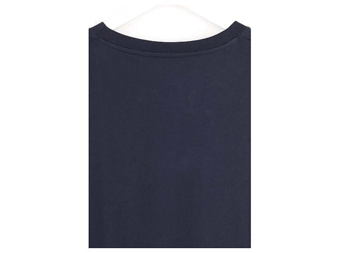 T-shirt Givenchy blu navy in cotone da uomo - vista 4