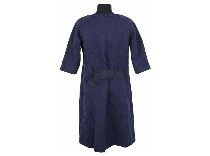 Abrigo Manoush de algodón azul marino M - vista 4