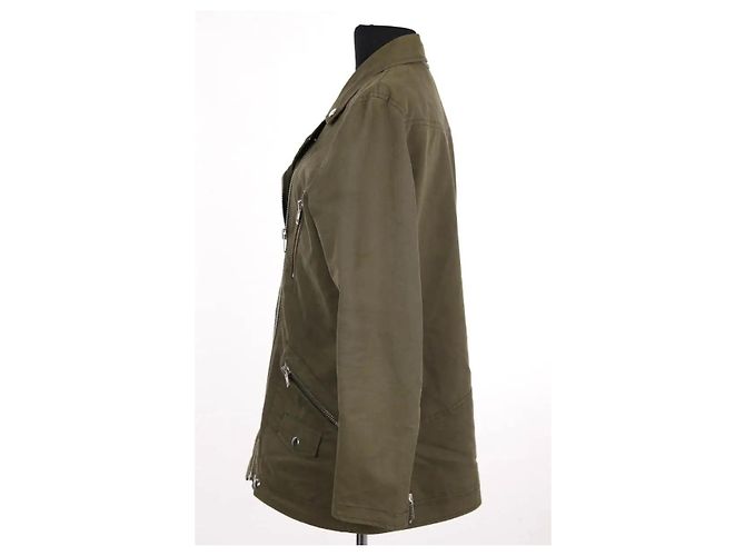 The Kooples Chaqueta caqui - vista 3