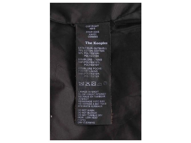 The Kooples Chaqueta caqui - vista 6