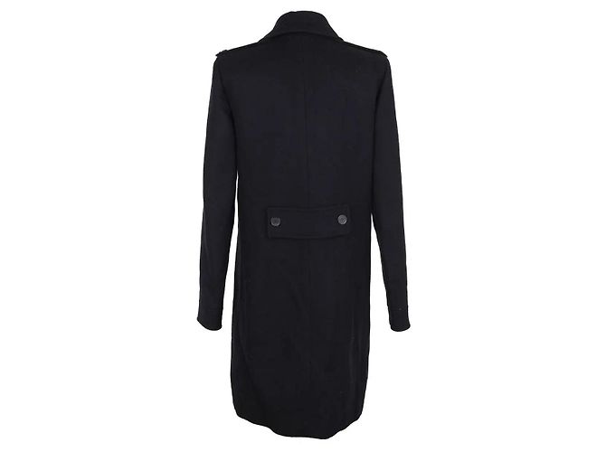 Abrigo de lana negro Chloé - vista 4