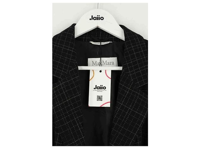 Max Mara Black Wool Jacket - view 2