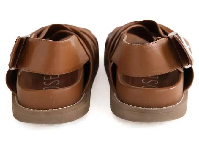 Sandali Joseph in pelle camel Cammello - vista 2