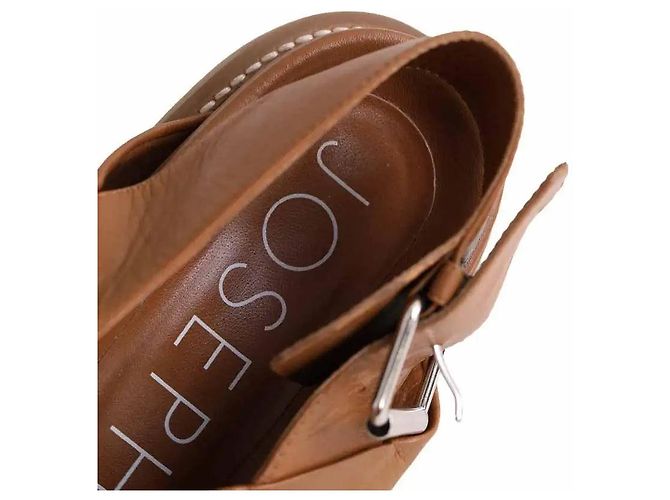 Sandali Joseph in pelle camel Cammello - vista 5