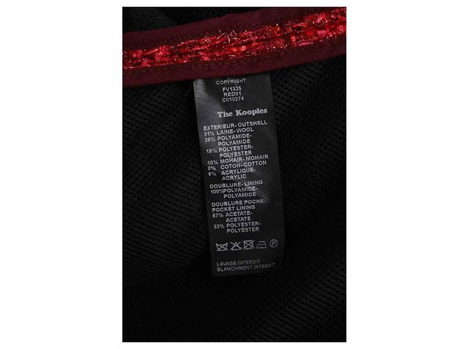 The Kooples Chaqueta roja - vista 6