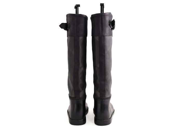 Burberry Botas de lluvia negras Negro - vista 2