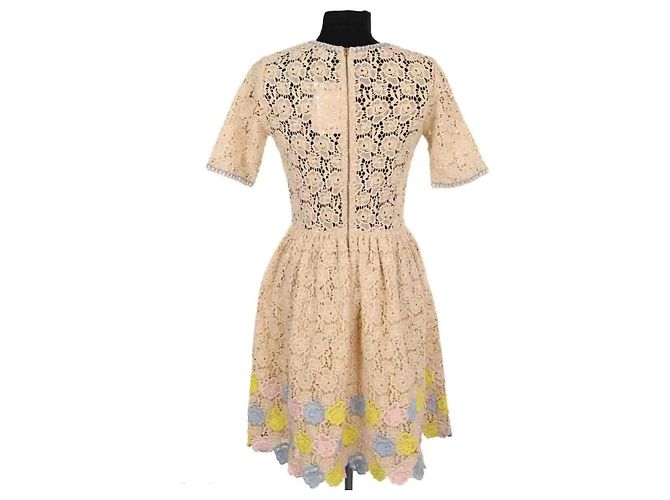 Manoush Kleid mehrfarbig aus Baumwolle Mehrfarben - Ansicht 3