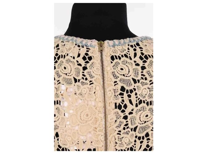 Manoush Kleid mehrfarbig aus Baumwolle Mehrfarben - Ansicht 4