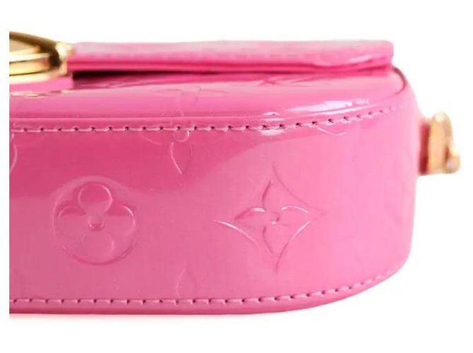 Borsa a tracolla Louis Vuitton Malibu in pelle rosa - vista 6