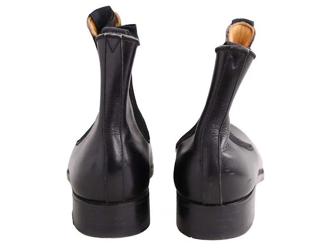 Botas JM Weston de cuero negro - vista 2