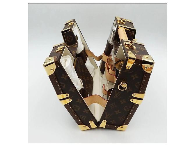 Louis Vuitton Boîte à goûter Monogram M10042 Marron Bijouterie dorée Monogramme - vue 3