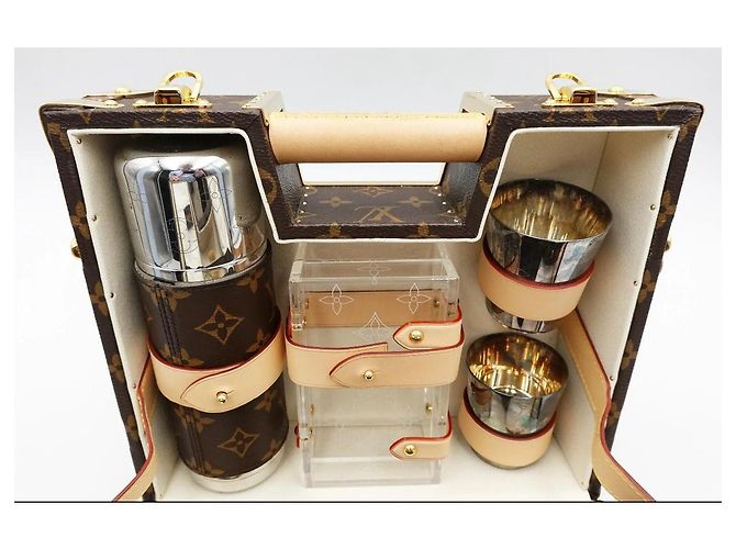 Louis Vuitton Boîte à goûter Monogram M10042 Marron Bijouterie dorée Monogramme - vue 4