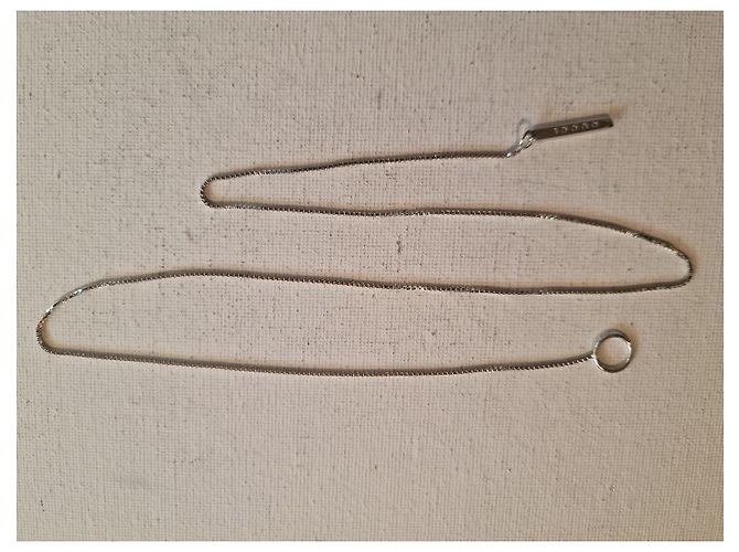 Collana Gucci in oro bianco 750/000 Argento - vista 2