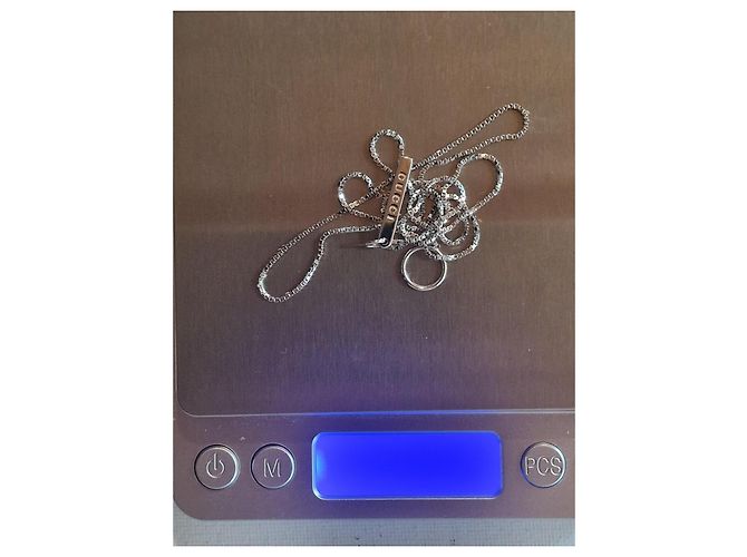 Collana Gucci in oro bianco 750/000 Argento - vista 6