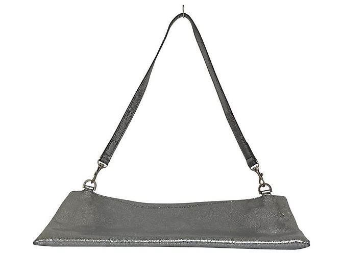 Autre Marque Borsa in pelle Gianni Chiarini Argento - vista 4