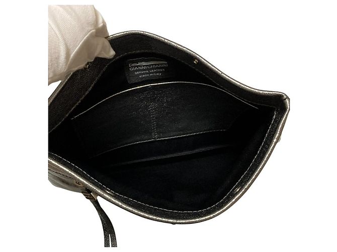 Autre Marque Borsa in pelle Gianni Chiarini Argento - vista 5