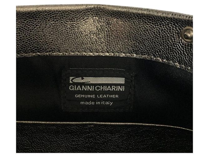 Autre Marque Borsa in pelle Gianni Chiarini Argento - vista 7