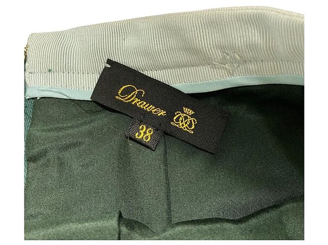 Autre Marque Falda plisada Drawer Verde - vista 8