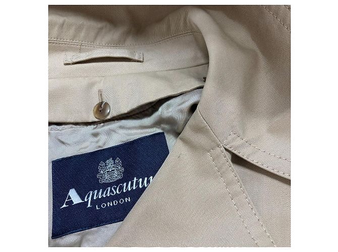 Autre Marque Trench Coat Aquascutum Beige - vista 13