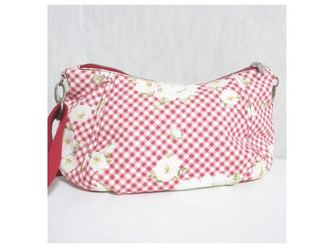 Autre Marque PINK HOUSE Borsa a tracolla Nobara Gingham Print Rosso - vista 2