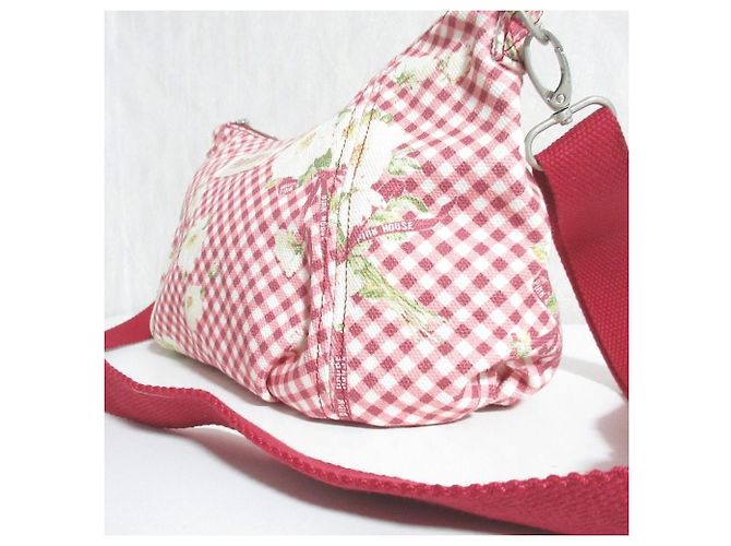 Autre Marque PINK HOUSE Borsa a tracolla Nobara Gingham Print Rosso - vista 4