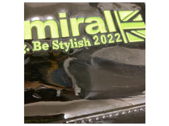 Autre Marque Borsa da golf smaltata Admiral Nero - vista 10