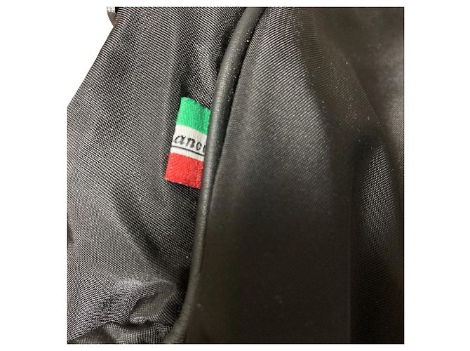 Autre Marque Pasta Orobianco em nylon e couro Preto - vista 16