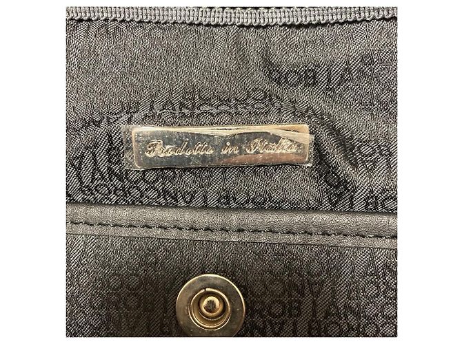 Autre Marque Pasta Orobianco em nylon e couro Preto - vista 8