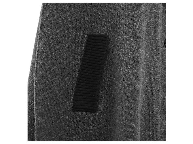 Louis Vuitton Wool Cashmere Mink Cape Brown Black - view 5