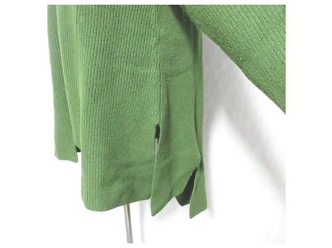 Autre Marque nagonstans Asymmetrischer Strickpullover Grün - Ansicht 5