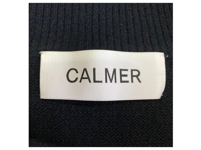 Autre Marque Chaleco de punto CALMER WOOL/CA Mix Azul Azul marino - vista 6