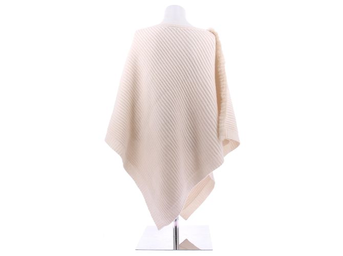 Max & Moi Kaschmir-Poncho in Creme Beige - Ansicht 2