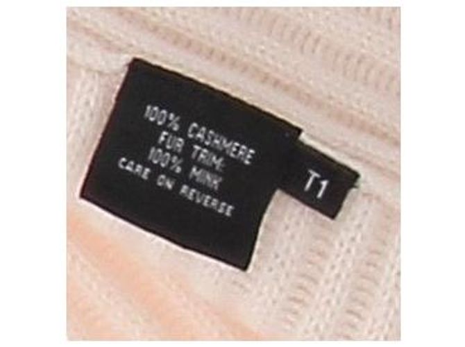 Max & Moi Kaschmir-Poncho in Creme Beige - Ansicht 6