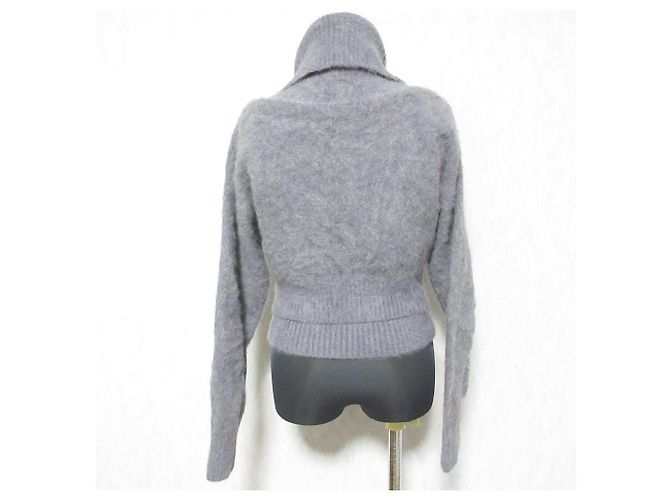 Autre Marque Conjunto Cárdigan 2way Snidel Fox Alpaca Castaño - vista 2
