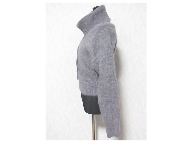 Autre Marque Conjunto Cárdigan 2way Snidel Fox Alpaca Castaño - vista 3