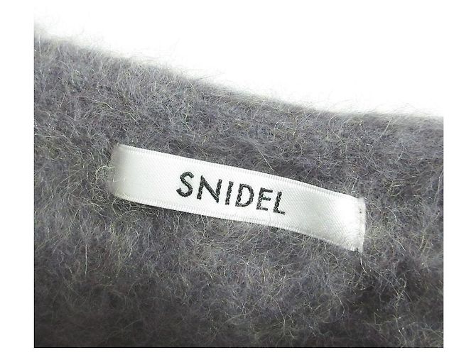 Autre Marque Conjunto Cárdigan 2way Snidel Fox Alpaca Castaño - vista 6