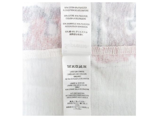 Supreme Jersey Collage S/S Top T-shirt Blanco - vista 8